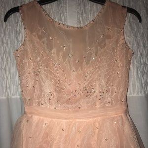 Blush Pink Prom Dress